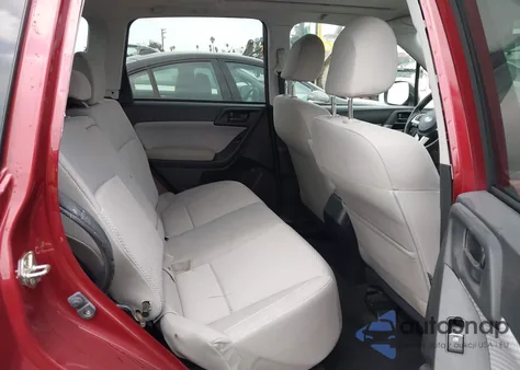 2017 Subaru Forester 2.5I Premium from USA, damaged, VIN JF2SJAEC0HH461910